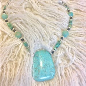 Closet closing - 3 for $5 
Faux Turquoise necklace